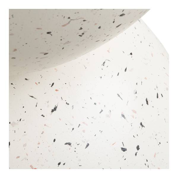 Table d'appoint Tirakt Fibre de verre - blanc