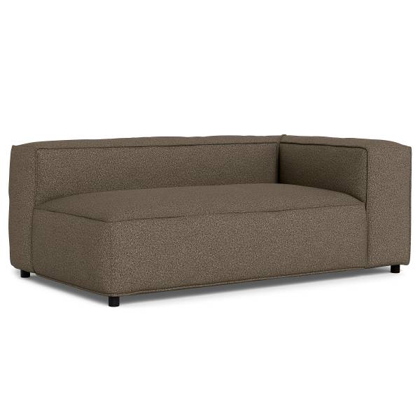 4-Sitzer Sofa MIKO Bouclé Stoff Coletta: Taupe