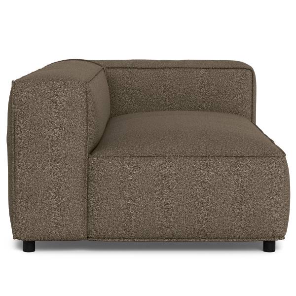 4-Sitzer Sofa MIKO Bouclé Stoff Coletta: Taupe
