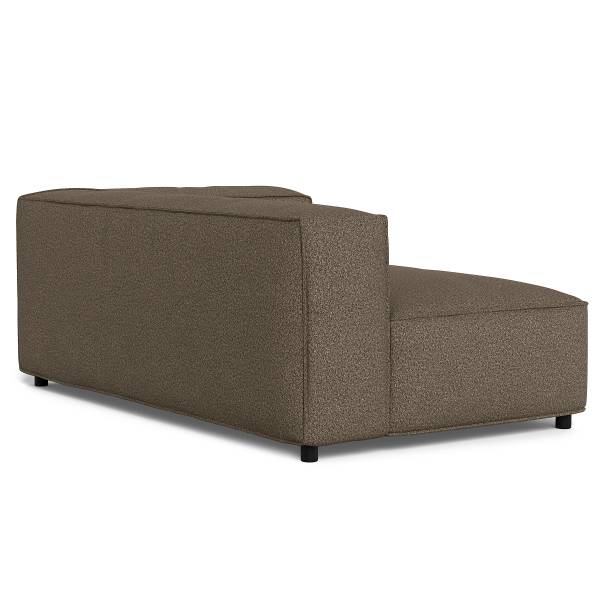 4-Sitzer Sofa MIKO Bouclé Stoff Coletta: Taupe