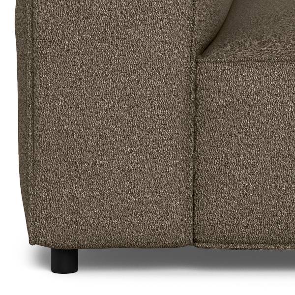 4-Sitzer Sofa MIKO Bouclé Stoff Coletta: Taupe