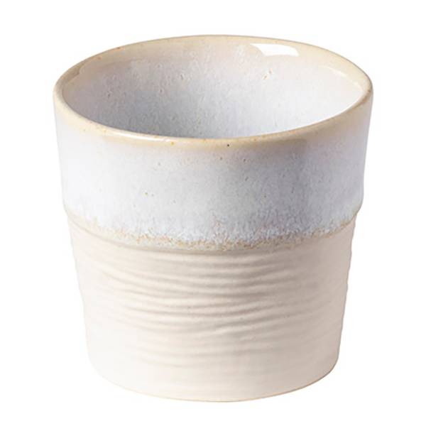 Becher Nótos Typ B 6er-Set Keramik - Creme