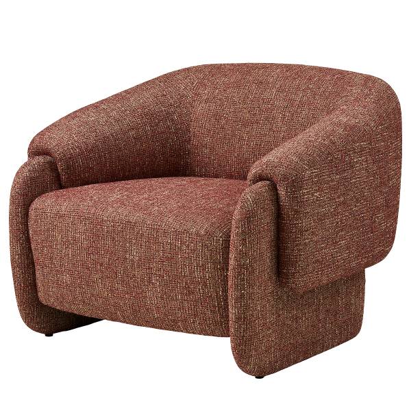 Poltrona lounge Mabbi Rosso - Poliestere - 88 x 71 x 84 cm