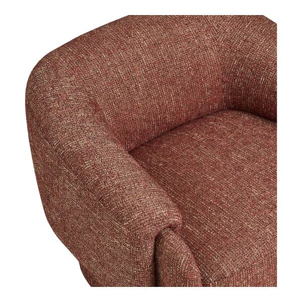 Poltrona lounge Mabbi Rosso - Poliestere - 88 x 71 x 84 cm