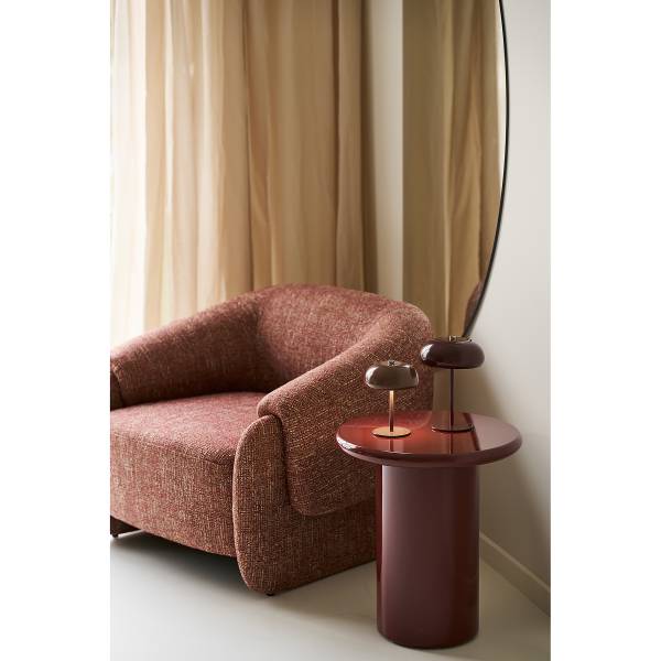Poltrona lounge Mabbi Rosso - Poliestere - 88 x 71 x 84 cm