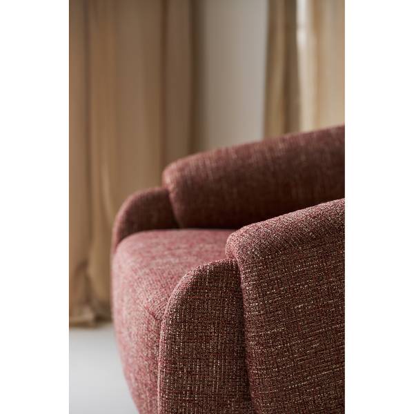 Poltrona lounge Mabbi Rosso - Poliestere - 88 x 71 x 84 cm