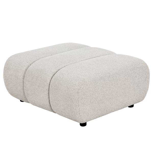 Polsterhocker Nomor Beige - Polyester - 89 x 40 x 84 cm
