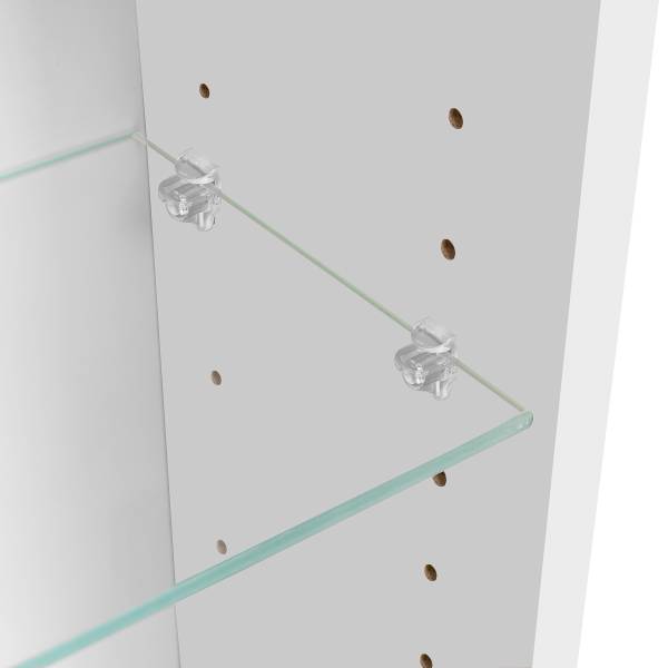Beleuchteter Spiegelschrank Moleires Matt Weiß