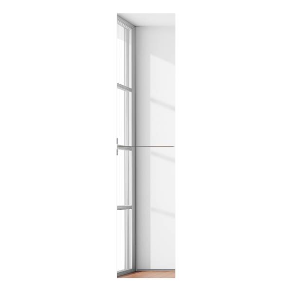 Hochschrank Moleires Spiegelfront Matt Weiß