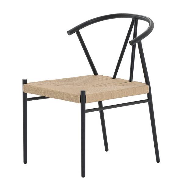 Sedia da giardino Iuma Nero
