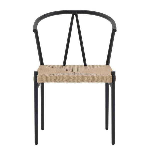 Sedia da giardino Iuma Nero