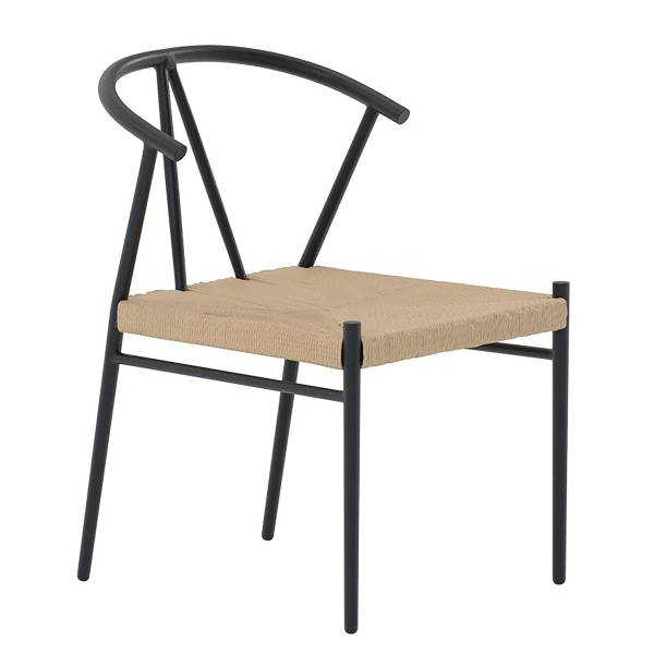 Sedia da giardino Iuma Nero