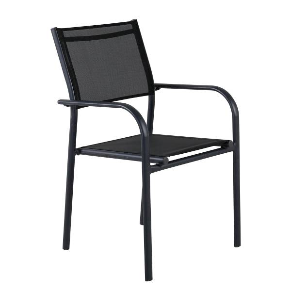 Tuinstoel Atga set van 2 aluminium