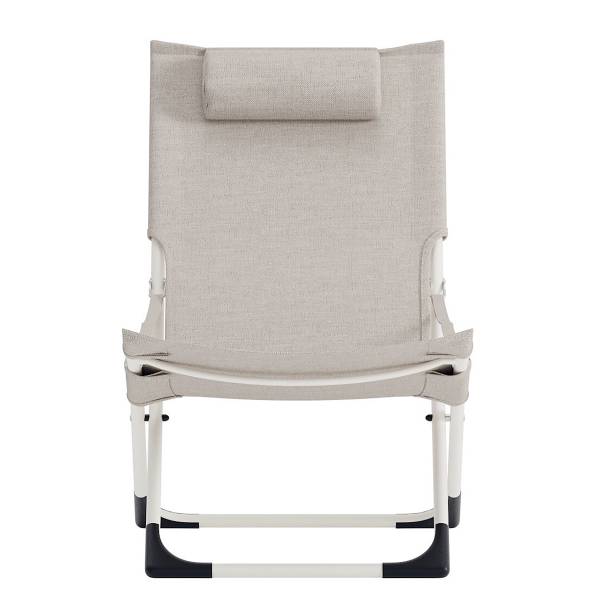 Chaise de camping Levko acier