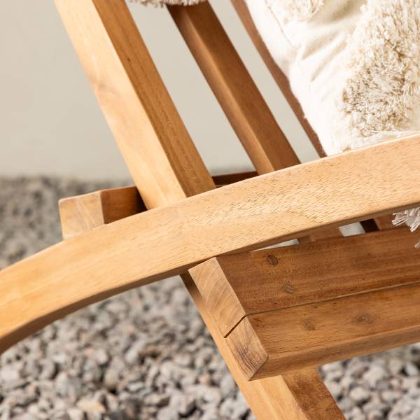 Loungesessel Raza Teak massiv