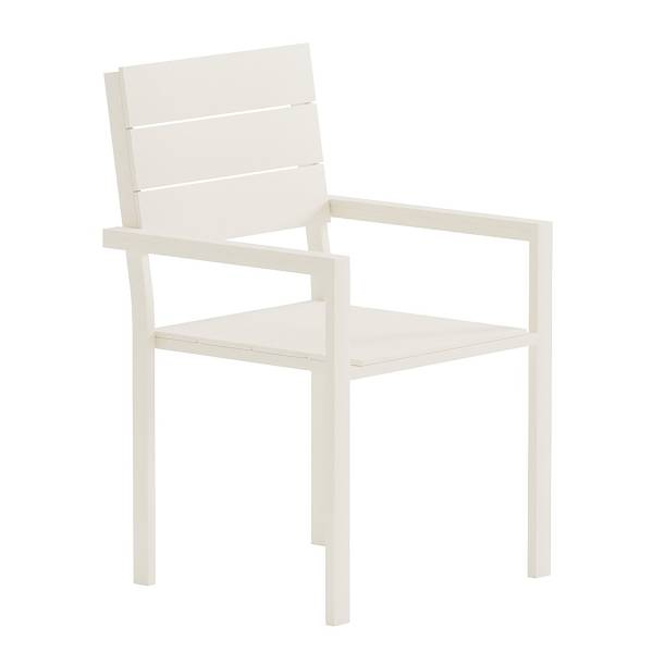 Lot de 2 chaises Cinli aluminium / plastique