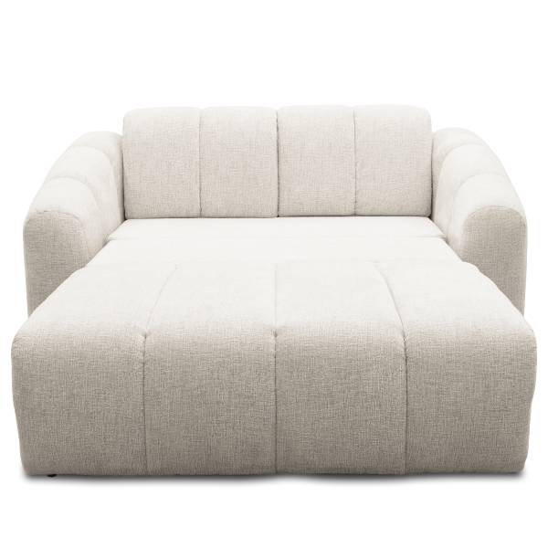 Schlafsofa Ailcy Chenille Rebana: Creme