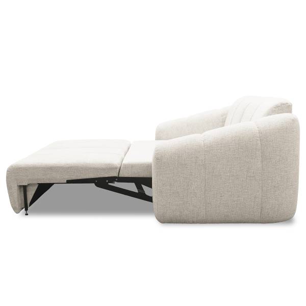 Schlafsofa Ailcy Chenille Rebana: Creme