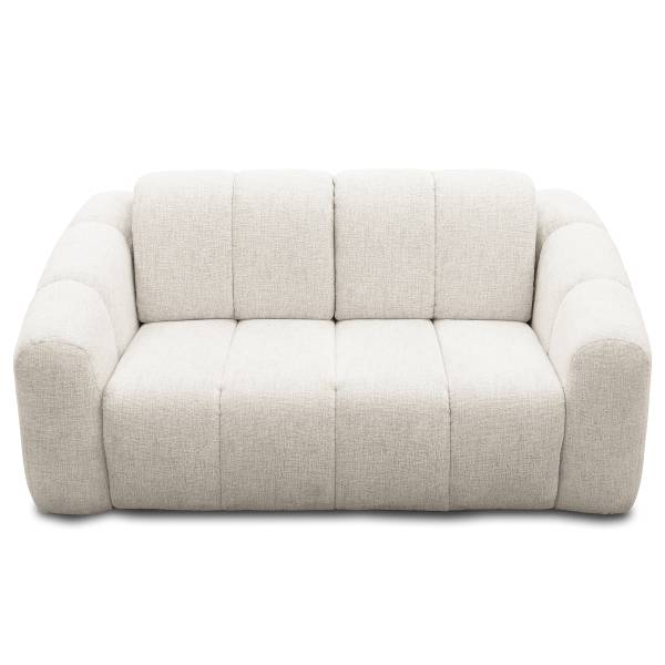 Schlafsofa Ailcy Chenille Rebana: Creme