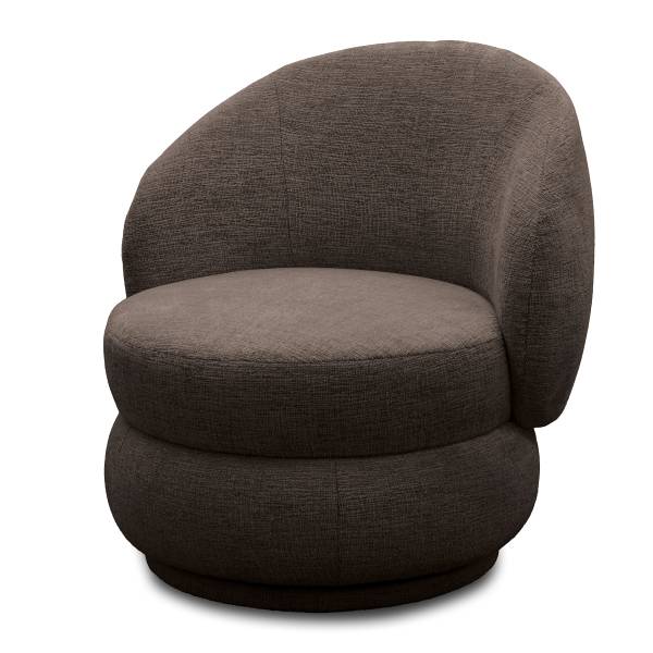 Loungesessel Felip Chenille Rebana: Dunkelbraun