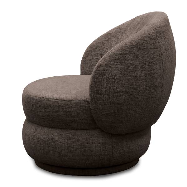 Loungesessel Felip Chenille Rebana: Dunkelbraun