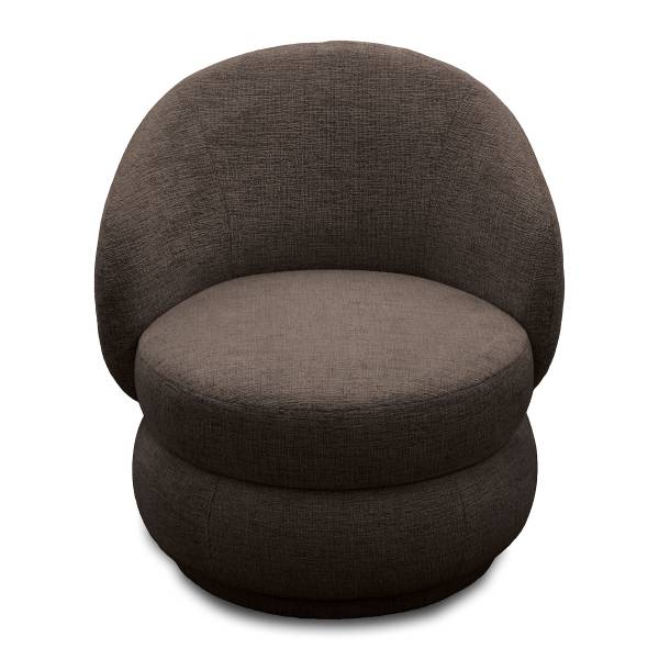 Loungesessel Felip Chenille Rebana: Dunkelbraun