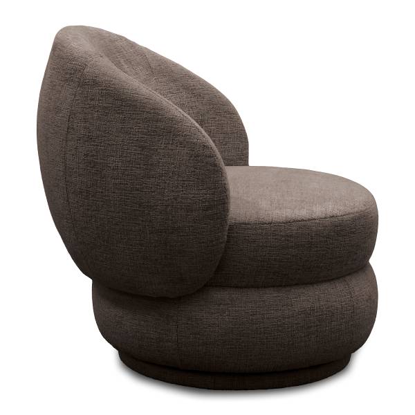 Loungesessel Felip Chenille Rebana: Dunkelbraun