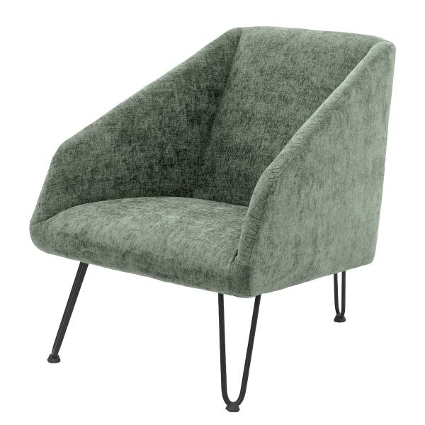Loungesessel Mozby Samt Nalia: Ozean