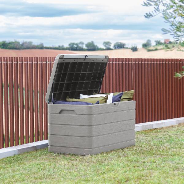 Auflagenbox Dolomiti Grau - 119 x 61 cm