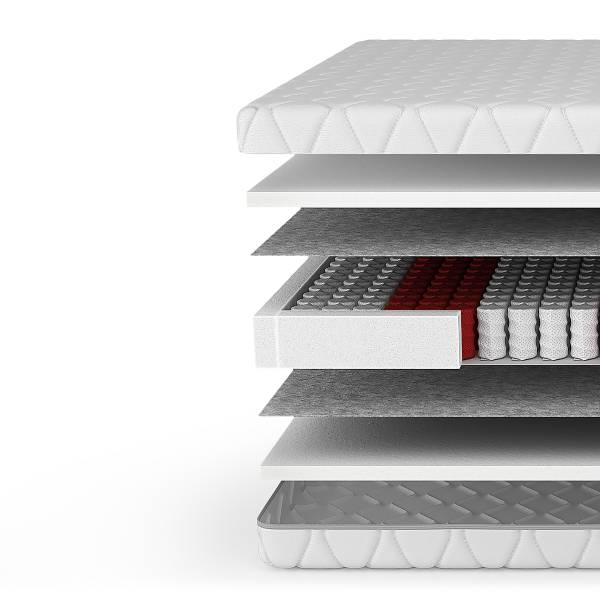 7-zones pocketveringmatras Euli 100 x 220 cm