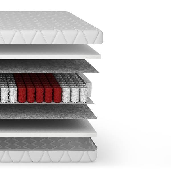 7-zones pocketveringmatras Euli 100 x 220 cm