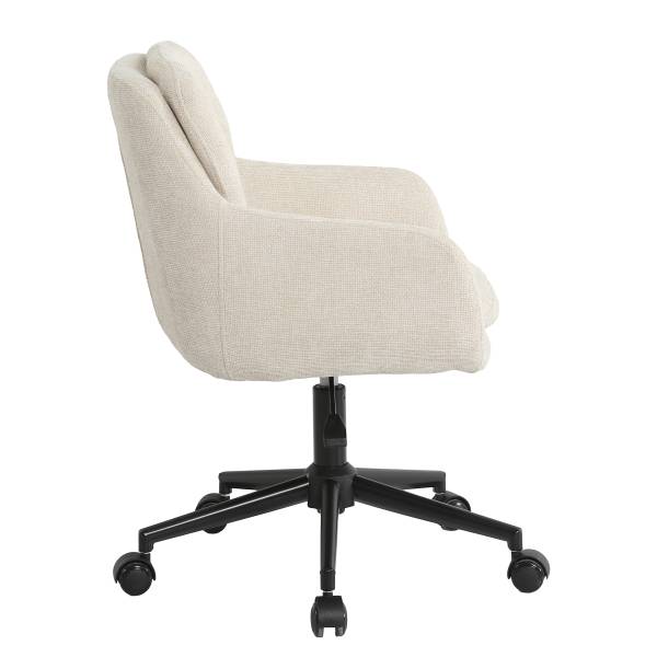 Bürostuhl MUKUL Cremeweiß
