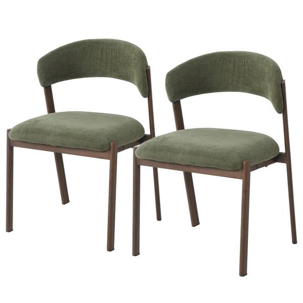 Esszimmerstuhl BRAYA Khaki - 2er Set
