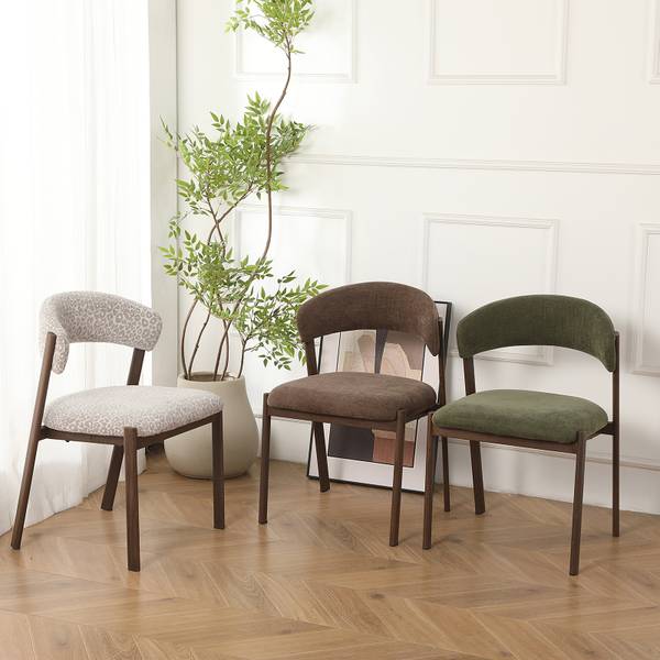 Esszimmerstuhl BRAYA Khaki - 2er Set
