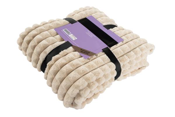 Plaid Spa Essence Beige