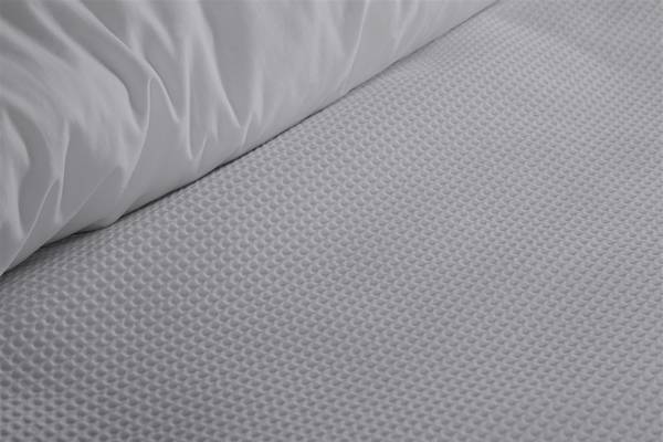 Jersey-beddengoed Douz grijs - katoen - percale