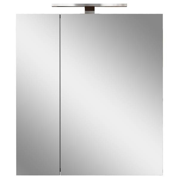 Spiegelschrank Universal 2-türig Vollverspiegelt / Graphit