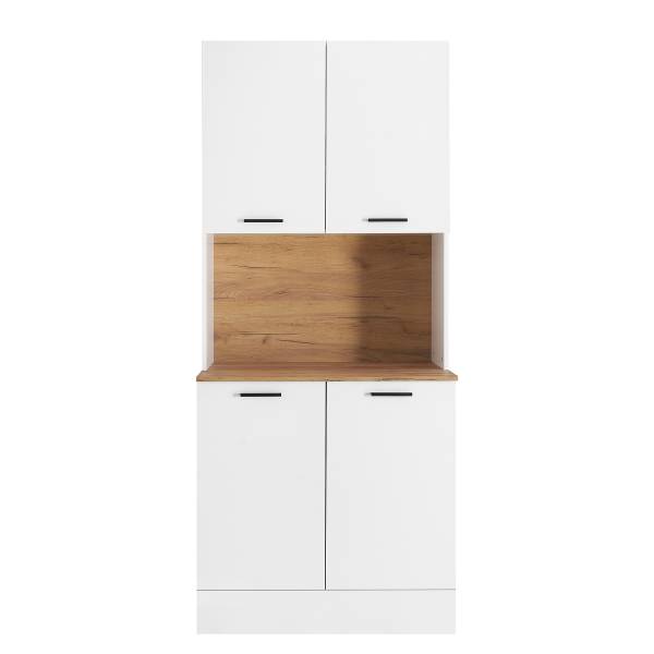 Buffet Luode Bianco / Effetto rovere