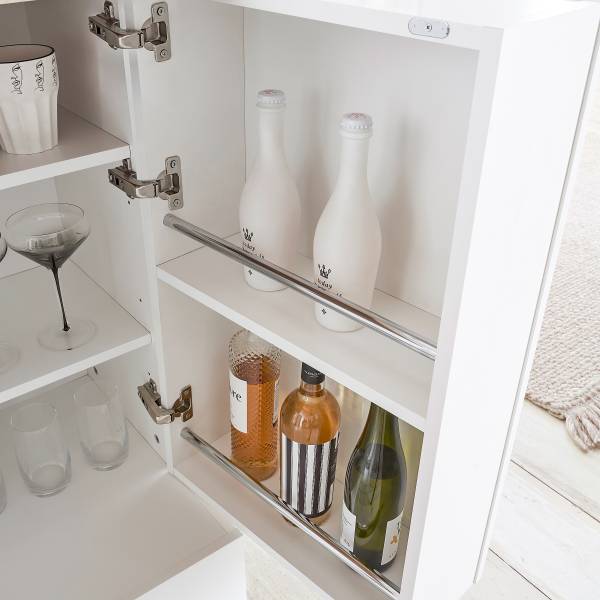 Buffet Luode Bianco / Effetto rovere