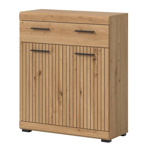 Unterschrank Scout 88 cm Eiche Artisan Dekor - Breite: 74 cm