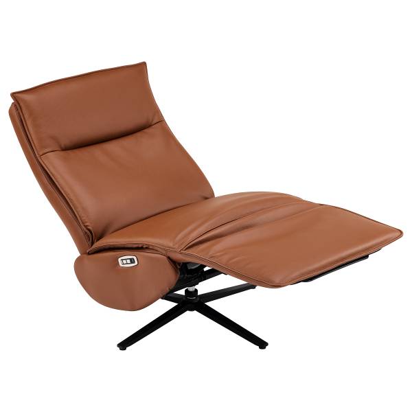 Relaxsessel RELVO Echtleder Ladina: Braun