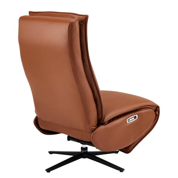 Relaxsessel RELVO Echtleder Ladina: Braun