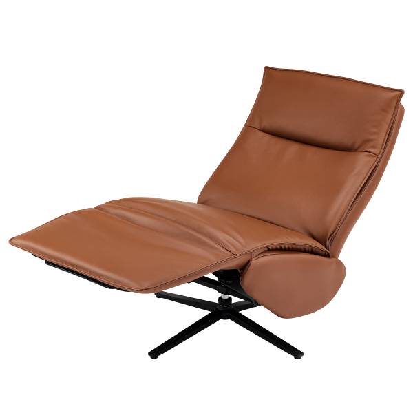 Relaxsessel RELVO Echtleder Ladina: Braun