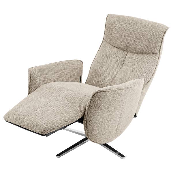 Relaxsessel ALRESTO Webstoff Aranja: Taupe