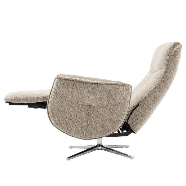 Relaxsessel ALRESTO Webstoff Aranja: Taupe