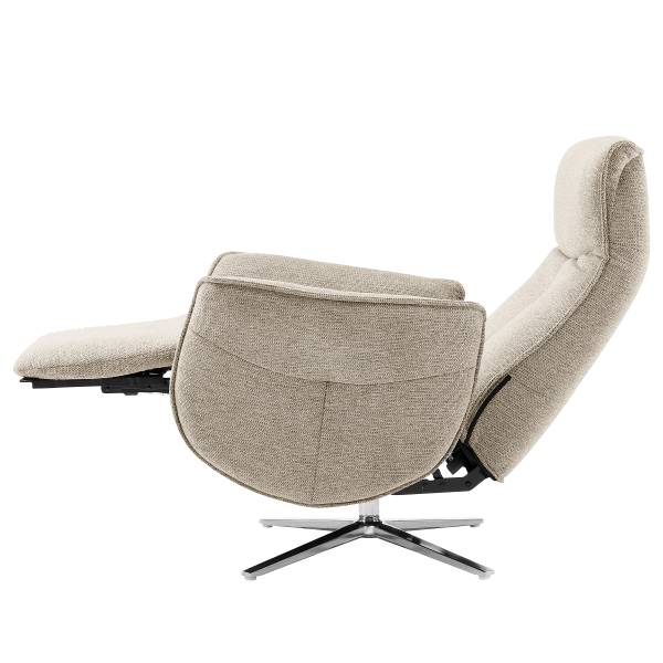 Relaxsessel ALRESTO Webstoff Aranja: Taupe
