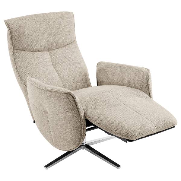 Relaxsessel ALRESTO Webstoff Aranja: Taupe