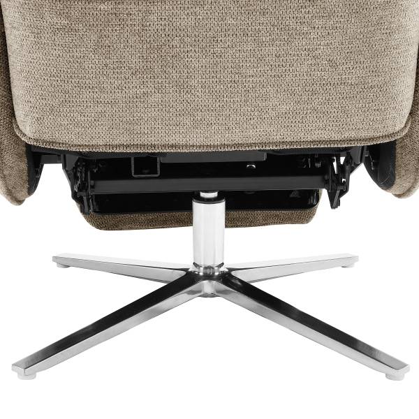 Relaxsessel ALRESTO Webstoff Aranja: Taupe