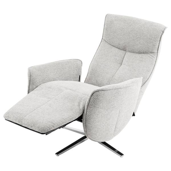 Relaxsessel ALRESTO Webstoff Aranja: Hellgrau