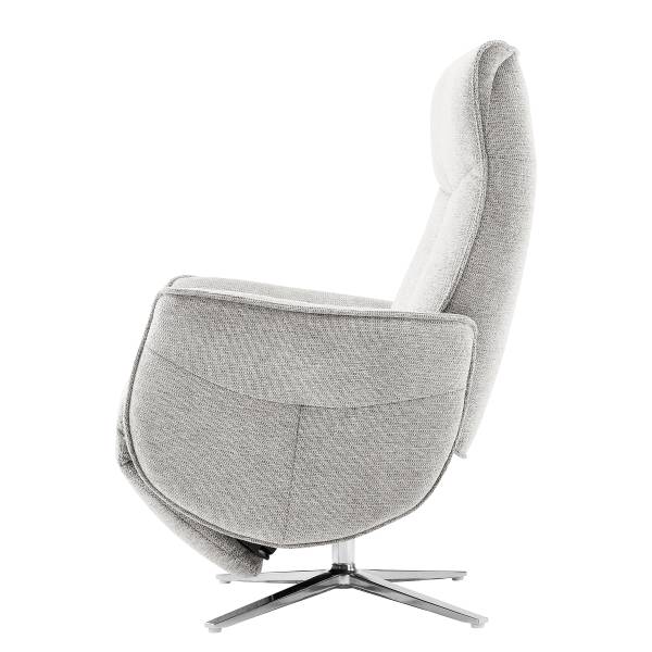 Relaxsessel ALRESTO Webstoff Aranja: Hellgrau